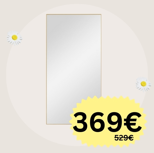 Mirror | Gold Frame | Good Design | Cheap